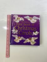 The Usborne First book of Christmas Carols by Jo Litchfields Hardback book หนังสือนิทานปกแข็งภาษาอังกฤษสำหรับเด็ก (มือสอง)