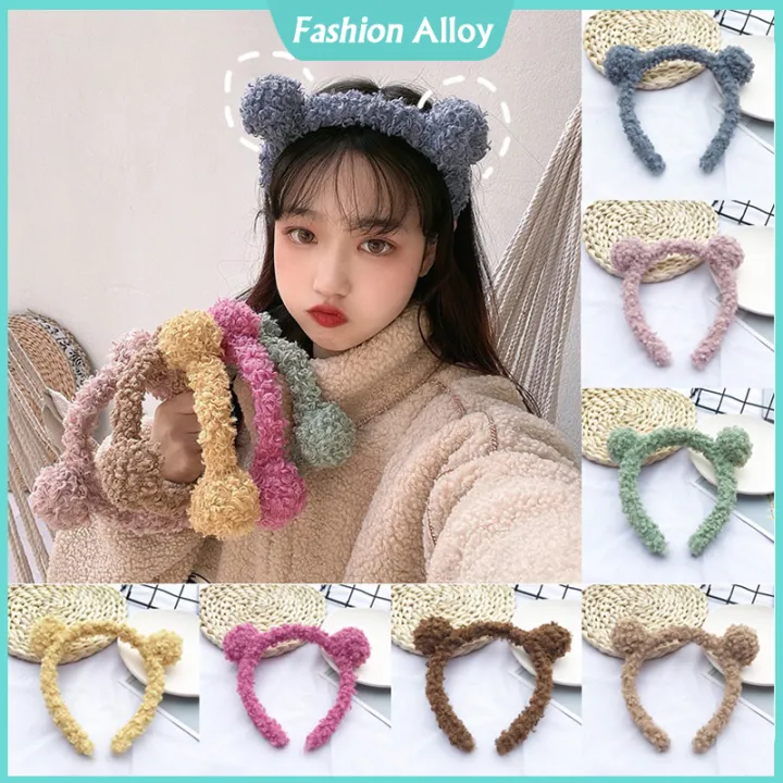 Cute Little Teddy Bear Girl with Headband | Lazada PH