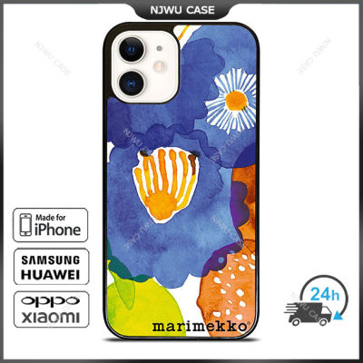 Marimekko Phone Case for iPhone 14 Pro Max / iPhone 13 Pro Max / iPhone 12 Pro Max / XS Max / Samsung Galaxy Note 10 Plus / S22 Ultra / S21 Plus Anti-fall Protective Case Cover