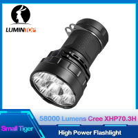 Lumintop Small Tiger 21700ไฟฉาย45000Lumens 1120เมตรไฟฉายทรงพลังพร้อมเฟิร์มแวร์ Anduril