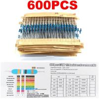 LEMONG 600ชิ้นค่ะ สำหรับ A rduino 10R ~ 1เมตรค่ะ 220ohm 1K 10K 100K 30ค่า ตัวต้านทาน1M แรงต้าน1/4วัตต์ ชุดตัวต้านทาน แพ็คตัวต้านทาน