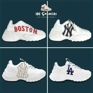Giày MLB Bigball CHUNKY Saffiano BOSTON REDSOX  3ASHMS13N43BGS  Dope  Shop  Dopevncom
