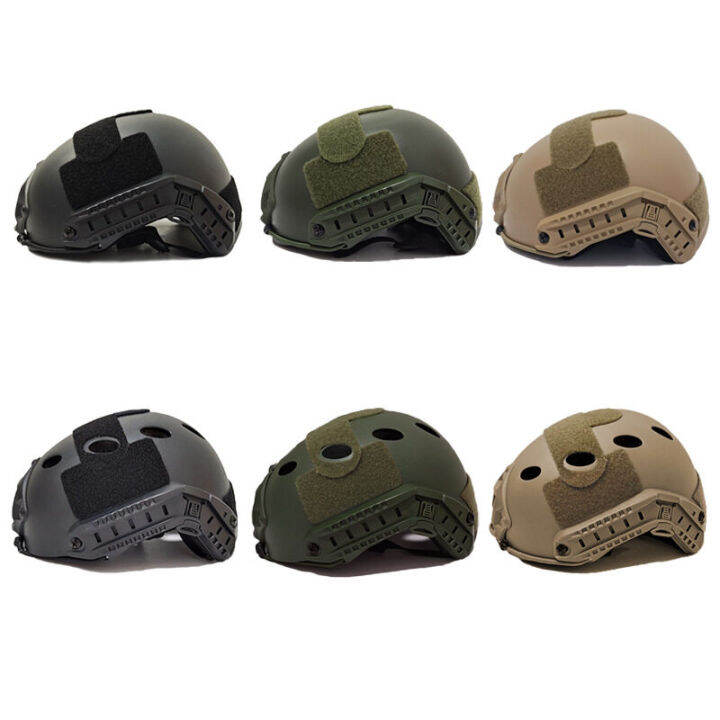 neuim-หมวกทหาร-fast-pj-ฝาครอบ-casco-air-soft-หมวกกันน็อกอุปกรณ์กีฬา-paintball-fast-กระโดดป้องกัน-picatiny-และ-wind-ฐานล็อคและแผ่นรองนุ่มไม่รวม