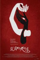 โปสเตอร์ผ้าไหมของตกแต่งผนังบ้านภาพพิมพ์ลายภาพยนตร์ขายดี Suspiria 24X36นิ้ว0726