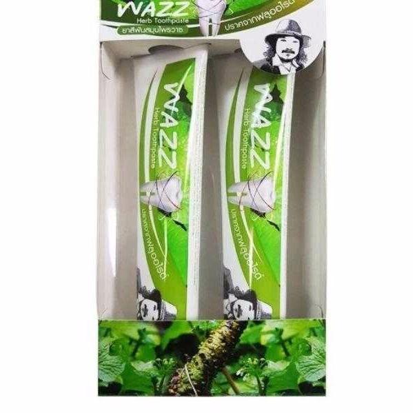 ยาสีฟันสมุนไพรวาซ-ว๊าซซ-wazz-herb-toothpaste