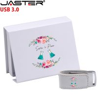 JASTER (over 10PCS free LOGO) USB 3.0 leather shell model BOX pendrive 4GB 8GB 16GB 32GB 128GB usb flash drive U disk gift