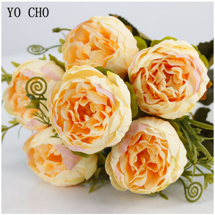 yo-cho-artificial-silk-flower-6-heads-peony-mini-bouquet-fake-peony-flower-champagne-bridesmaid-wedding-bouquet-home-party-decor