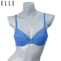 ยกทรง แบรนด์ ELLE  แฟชั่น **ของแท้ พร้อมส่ง**  บรามีโครง ซับฟองบาง สวย SEXY ด้วยการแต่งลูกไม้ทั้งตัว รุ่น LB7533 **size  B75-80 , C70-80**