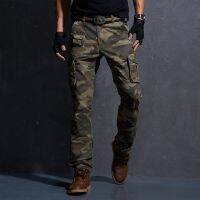 CODpz119nb Spring Military Cargo Tactical Pants Cotton Casual Camouflage Trousers Men Pantalon Homme