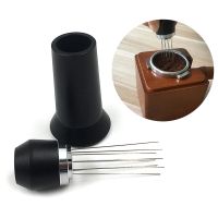 DIY Stainless Steel Tamper Handle and Stand Coffee Distributor Espresso Coffee Stirrer Barista Coffee Stirring Tool