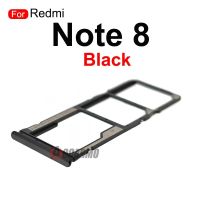 ถาดใส่ซิมใหม่สำหรับ Xiaomi Redmi Note 8 Pro Note8 8T ที่ใส่ซิมการ์ดถาดใส่ซิมเต้ารับตัวแปลงอะไหล่ทดแทน