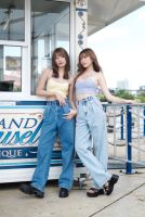 Styledenims | Pleated Me Denims (Light Blue/สีอ่อน)