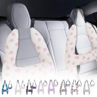 Kids Neck Pillows for Travel Large Curvature Design Kids Pillows for Sleeping Comfortable Kids Pillow Soft Kids Airplane Pillow Machine Washable Car Headrest Pillow for Car Travel Plane physical