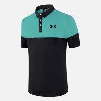 U Golf Short-Sleeved T-Shirt Men Summer Comfortable Sports polo Shirt Uniform Mens Quick-Drying Jersey 2302