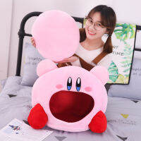 Kirby อะนิเมะเกมอุปกรณ์ต่อพ่วงตุ๊กตาตุ๊กตาตลก Nap หมอนนุ่มสัตว์เลี้ยงแมวรัง Kawaii ยัดไส้ของเล่นเตียงสัตว์เลี้ยง Decora น่ารักของขวัญสำหรับเด็ก