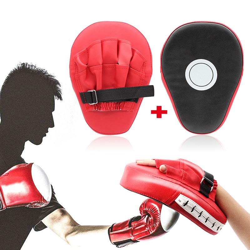 MMA Muay Thai Pad Focus Training Target Kick Boxing Strike Pad Punch Shield Mitt 