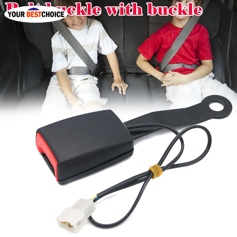 1 Pcs Car Front Seat Belt Lock Buckle Socket Camlock Plug Connector