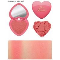 แท้ 100% Too Faced Love Flush Blush 6g. #How Deep Is Your Love / No Box บลัชออน ทูเฟส สีส้มพีช