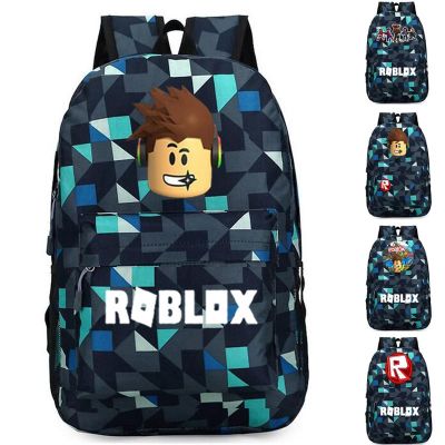 【Ready stock】Roblox กระเป๋าเป้สะพายหลัง กระเป๋านักเรียน สำหรับเด็กผู้ชาย