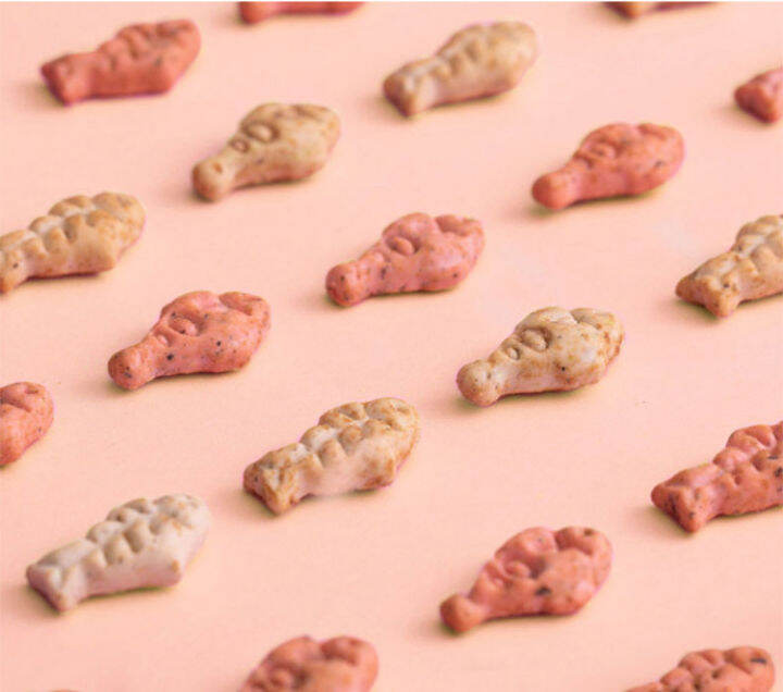 Royal Partner Cat Snacks Cat Biscuits Fish Cake Golden Gun+Mintflavored Cat Teeth Cleaning