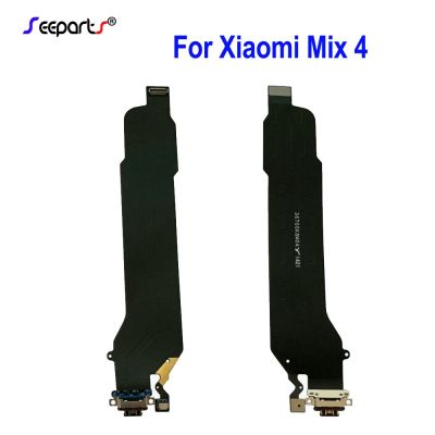ทดสอบเต็มรูปแบบสําหรับ Xiaomi Mix 4 USB Charging Port Board Flex Mi Mix4 USB Dock Charger Flex Cable 2106118C พอร์ตชาร์จ