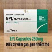 Viên Uống Giảm Gan Nhiễm Mỡ, Mỡ Máu Cao EPL Capsules 250mg 400 Viên Nhật