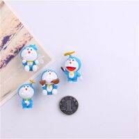 4pcs/lot Cute Doraemon Series Set 3D Fridge Magnet Creative Cartoon Home Decor Refrigerator Magnetic Stickers