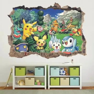 Pokemon Wall Sticker - Best Price in Singapore - Feb 2024