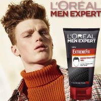 L’Oreal Men Expert Extreme Fix Indestructible Gel Ultra Strong Hold High Shine ผลิตภัณฑ์เจลจัดแต่งทรงผมอยู่ทรงเป็นธรรมชาติสูตรพิเศษจากลอรีอัลเม็น