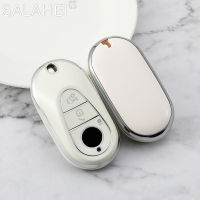 TPU รถ Remote Key Case Cover ป้องกัน Shell Fob สำหรับ Benz A B C E S Class W204 W205 W212 W213 W176 GLC CLA AMG X167