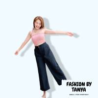 FASHION BY TANYAกางเกงทรงลุงขากระบอก สไตล์วินเทจ