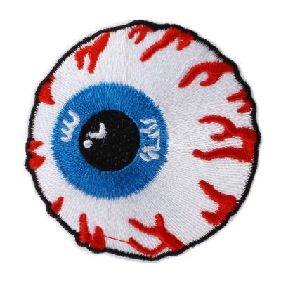 Crafts New 1 Pc Eyeball Embroidered Iron On Applique Motif Patch