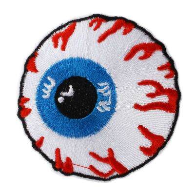 Crafts New 1 Pc Eyeball Embroidered Iron On Applique Motif Patch