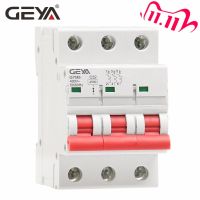 Geya Gym8 3P Din Rail Mcb 6a 10a 20a 25a 32a 40a 50a 63a 220V Mini โค้งพร้อมใบรับรอง Ce Cb Semko