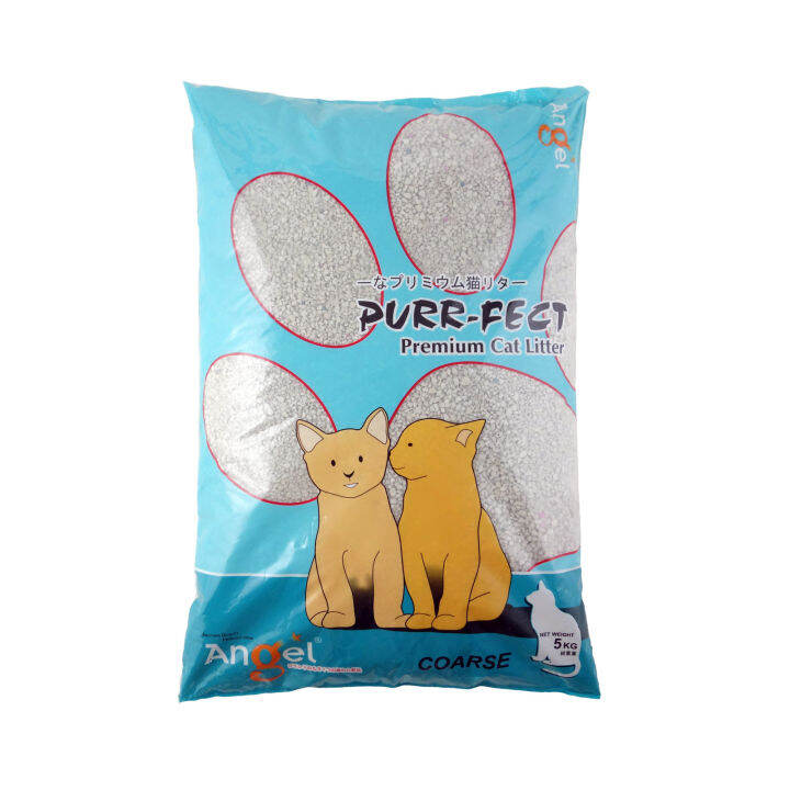 Angel Purrfect Coarse Cat Litter 5kg x 8 Packet Lazada Singapore