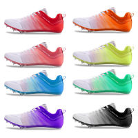 2023 Men Short and Medium Distance Running Spikes Shoes Track and Field Events Comition Professional Sprint Nail Shoes