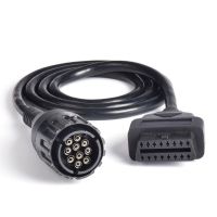 สำหรับ BMW ICOM D สาย ICOM-D รถจักรยานยนต์ Motobikes 10ตัวแปลงสายชาร์จ USB 10Pin ไปยัง16Pin OBD2 OBDII เคเบิลเครื่องวินิจฉัย I-COM A2