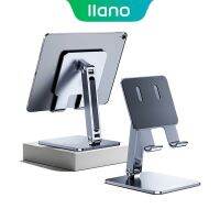 （A LOVABLE） Llano ขาตั้งไอพาตที่วางแท็บเล็ตพับแบบพกพา iPad/โทรศัพท์ Universal อะลูมินัมอัลลอยสำหรับ16นิ้ว