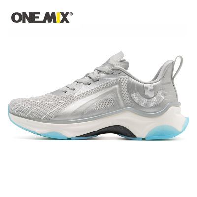 ONEMIX 2023 New Style Men Running Shoes Breathable Mesh Sport Shoes Lace Up Outdoor Jogging Shoes Free Shipping Fashion Sneakers