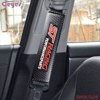 เคส Penutup Sabuk Pengaman Bantali Mobil Untuk Ford ST แข่งรถ Fiesta Ranger Mustang Focus Mk2 Kuga Sesori Lencana Gaya Otomatis