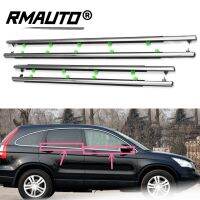 สำหรับ Honda CRV CR-V 2007-2011รถหน้าต่าง Molding Trim Weatherstrips เข็มขัด Chrome Auto ประตูเข็มขัด Weather Strip สำหรับ Honda CR-V 2007-2011