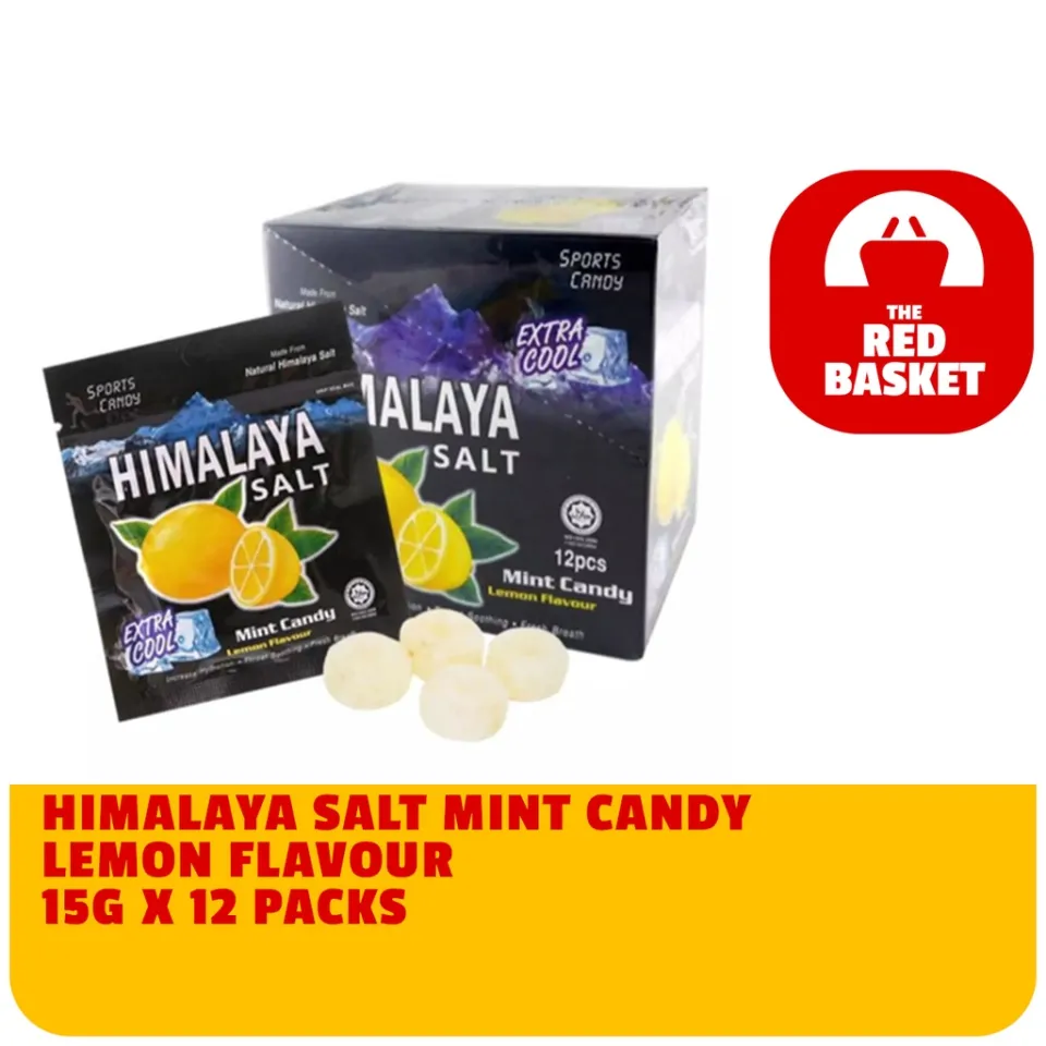 Himalaya Salt Mint Lemon Extra Cool Sports Candy (12 Pack) FREE Shipping