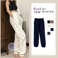 Joggin Pants Sweet MiiN กางเกงขาจั๊ม เนื้อผ้านุ่มใส่สบาย ราคาถูก Extra Size S-XL ผ้า FRENCH TERRY 9120