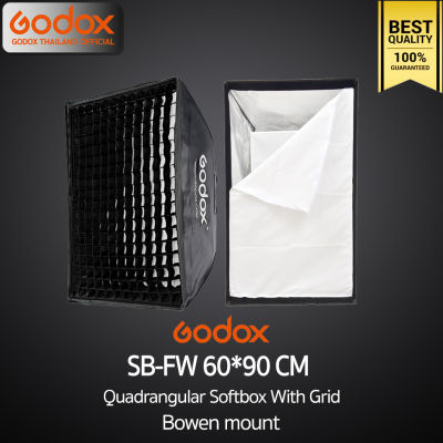 Godox Softbox SB-FW 60*90 cm. With Grid  [ Bowen Mount ] วิดีโอรีวิว , Live , ถ่ายรูปติบัตร, สตูดิโอ