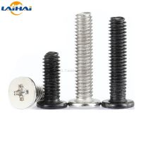 25/50pcs M1.4 M1.6 M2 M2.5 M3 Mini Micro Cross Phillips Ultra Thin Low Wafer Flat Head Screw Bolt for Laptop Phone Glasses