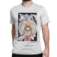 Men Darkest Misa Death Note T Shirt Pure Cotton Tops Funny Classic Short Sleeve Crew Neck Tees 2xl 3xl T-shirts XS-6XL