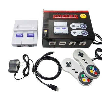 SUPER MINI NES Retroวิดีโอเกมคลาสสิกคอนโซลเครื่องเล่นเกมTV Built-In 821เกมแบบDual Gamepads