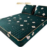 Abraca Dabra NEW Quilted sheets Mattress Topper Cotton Fabric Mattress Protector Thicken Fitted Bedsheet Single/Queen/King Size Thicked Cadar