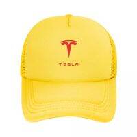 Tesla Mens Mesh Back Structured Low Crown Snapback Adjustable Fit Cap