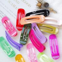 11cm Color Hair Claws Duckbill Clip Women Hair Accessories Fashion Adult Hairpins Barrettes Hair Clips for Women Headbands